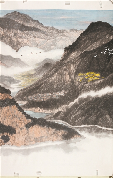 描绘祖国江山之壮丽，触摸潮流时代之脉搏