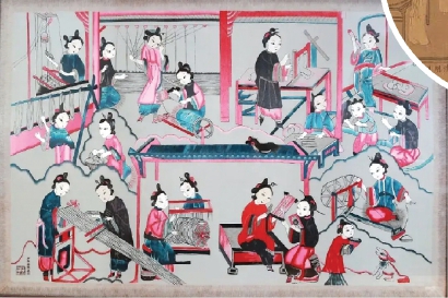 锦绣华章：中国蚕桑丝织的文化经纬