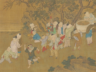 探寻中国画里的童趣