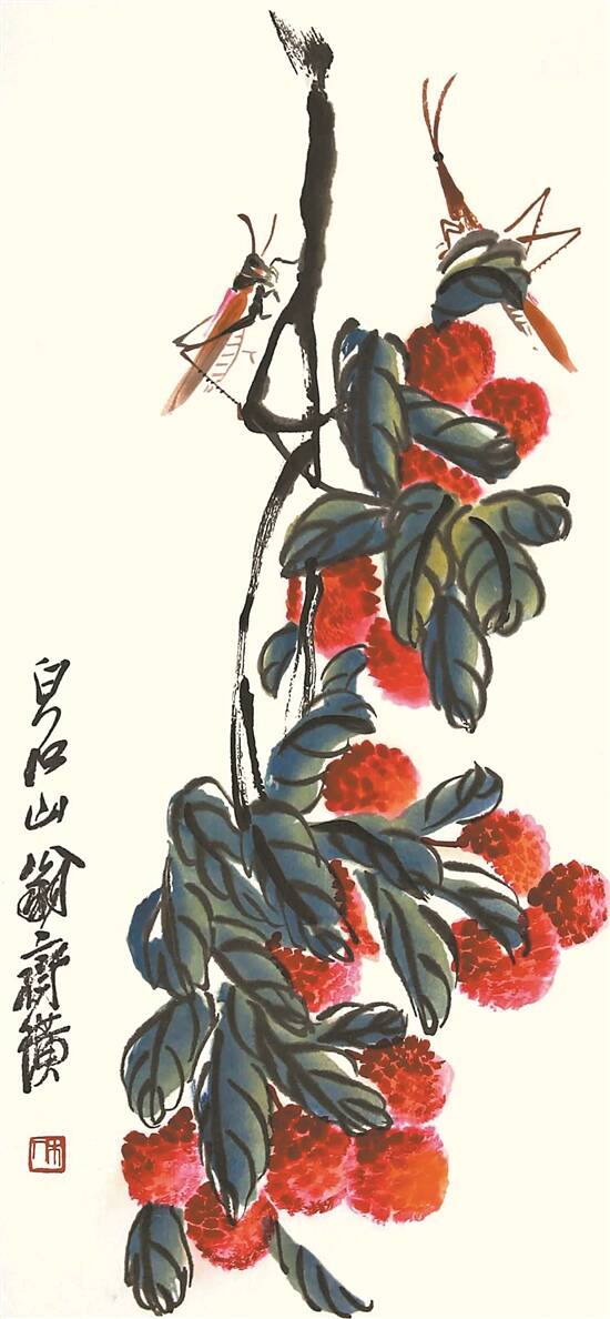 对荔枝，古今艺术家都情有独钟