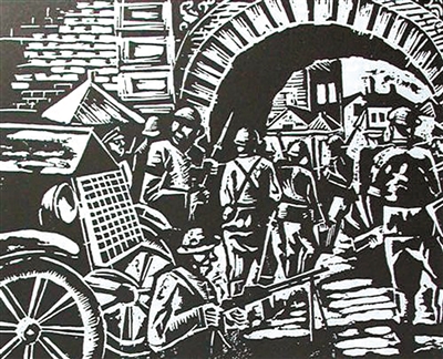 刀与木的碰撞 塑造了民族精神形象