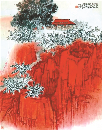 长江的气质 尽在画家笔端