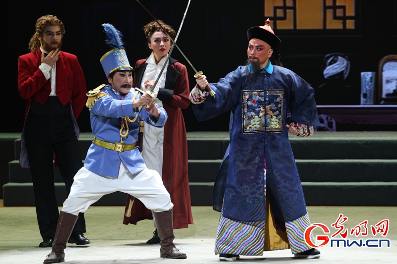 徽剧《刘铭传》在京上演,诠释两岸一家亲 徽剧《刘铭传》在京上演,诠释两岸一家亲