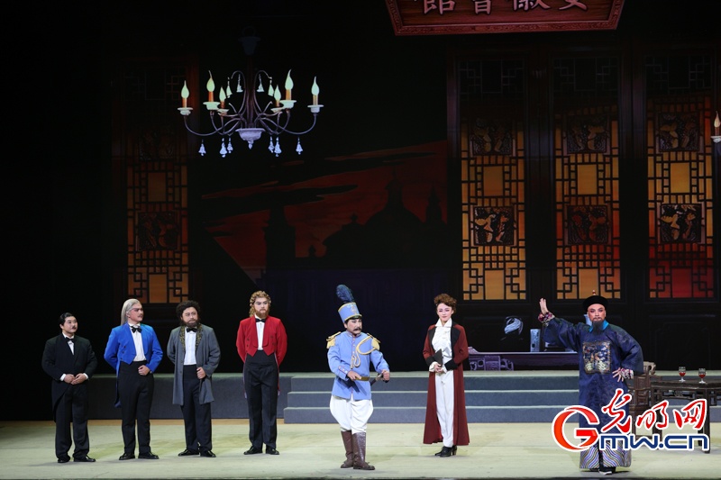 徽剧《刘铭传》在京上演,诠释两岸一家亲 徽剧《刘铭传》在京上演,诠释两岸一家亲