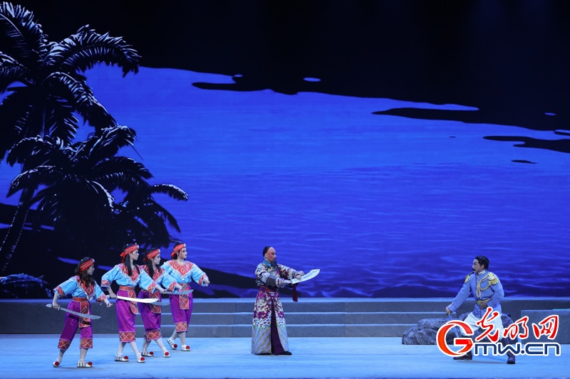 徽剧《刘铭传》在京上演,诠释两岸一家亲 徽剧《刘铭传》在京上演,诠释两岸一家亲