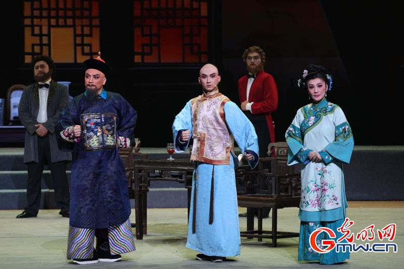 徽剧《刘铭传》在京上演,诠释两岸一家亲 徽剧《刘铭传》在京上演,诠释两岸一家亲