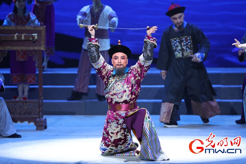 徽剧《刘铭传》在京上演,诠释两岸一家亲 徽剧《刘铭传》在京上演,诠释两岸一家亲