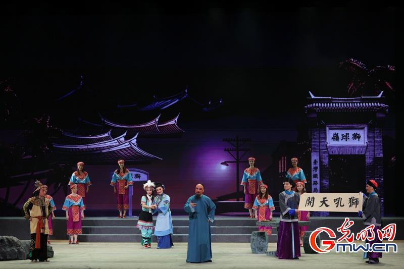 徽剧《刘铭传》在京上演,诠释两岸一家亲 徽剧《刘铭传》在京上演,诠释两岸一家亲